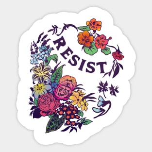 Resist Sticker